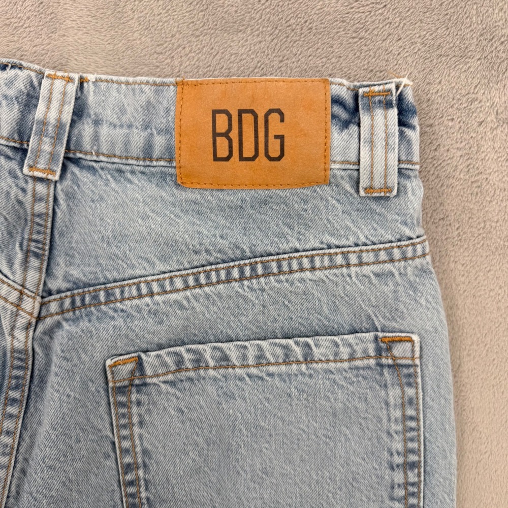 BDG Women's Blue Rih‎ Extreme Baggy Mid-Rise Relaxed Fit Jeans Women's Size 25 - Picture 14 of 16
